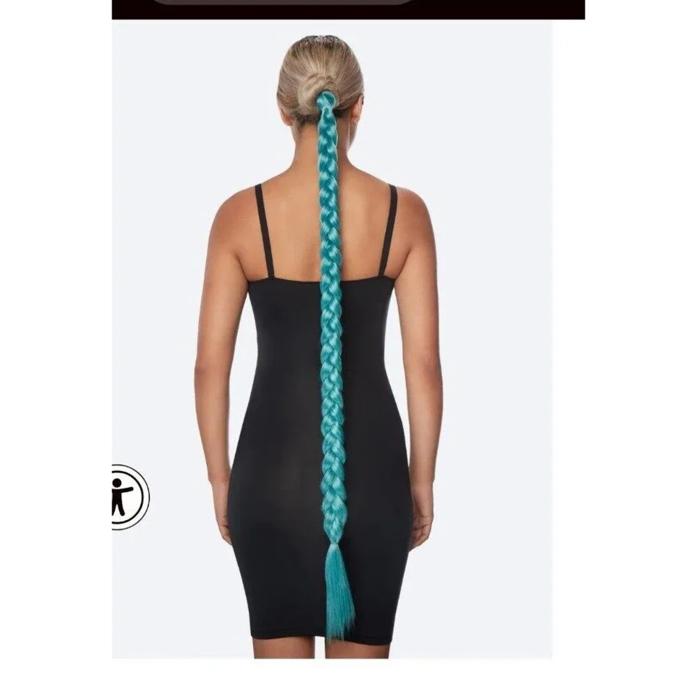 Pink Braid Extension - Picture 6 of 8